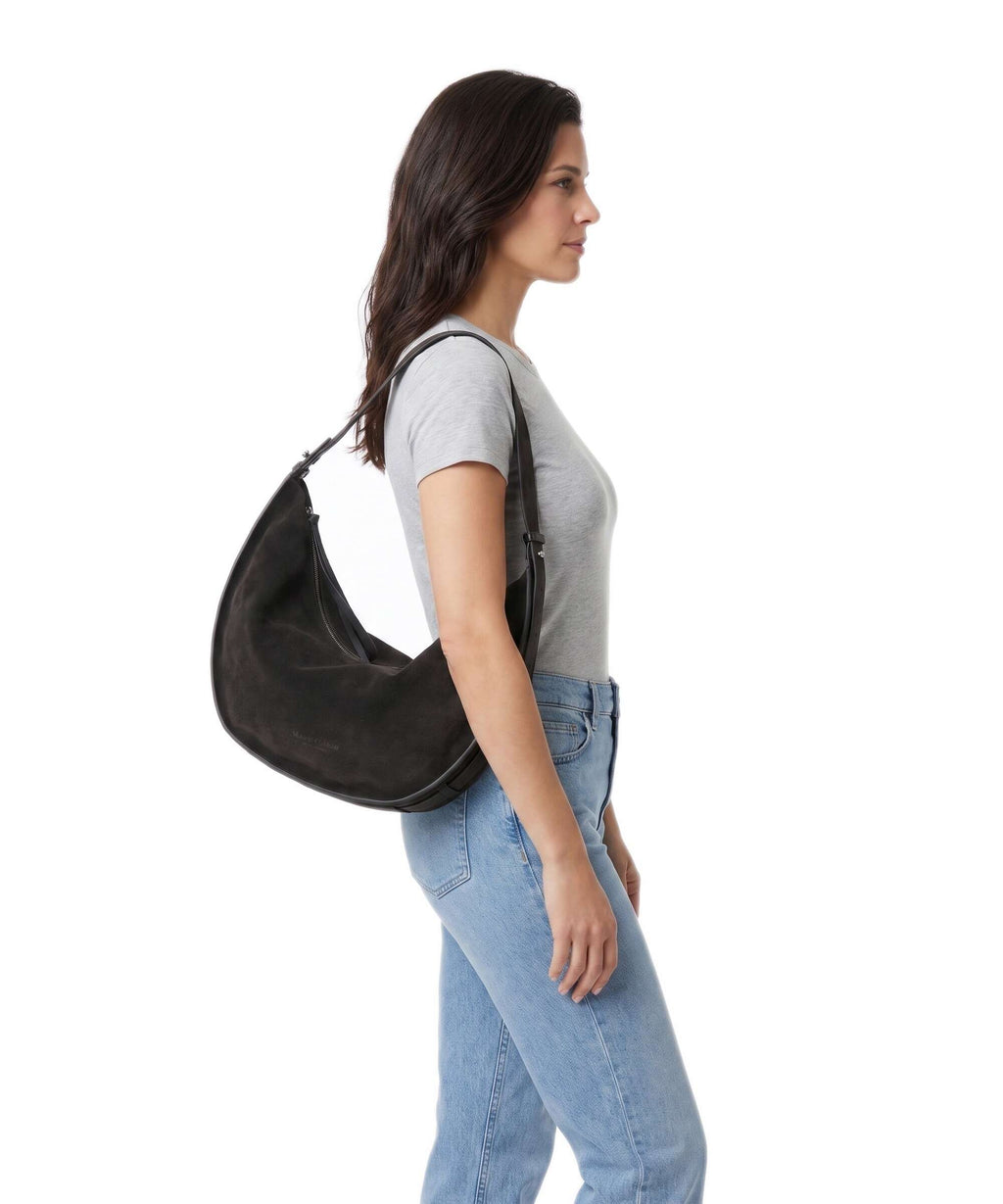Marc O'Polo Aamu L Hobo bag burnt coffee