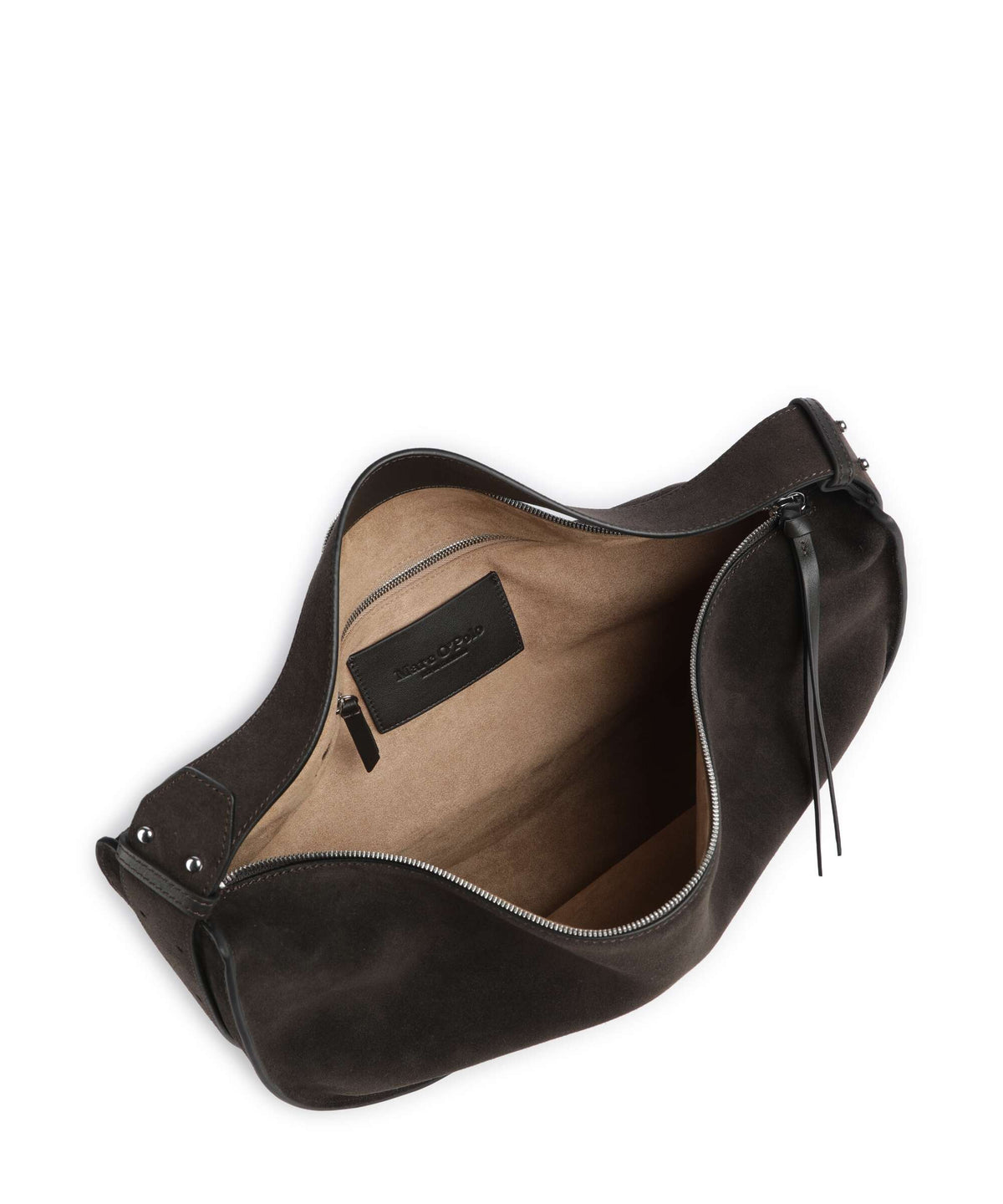 Marc O'Polo Aamu L Hobo bag burnt coffee