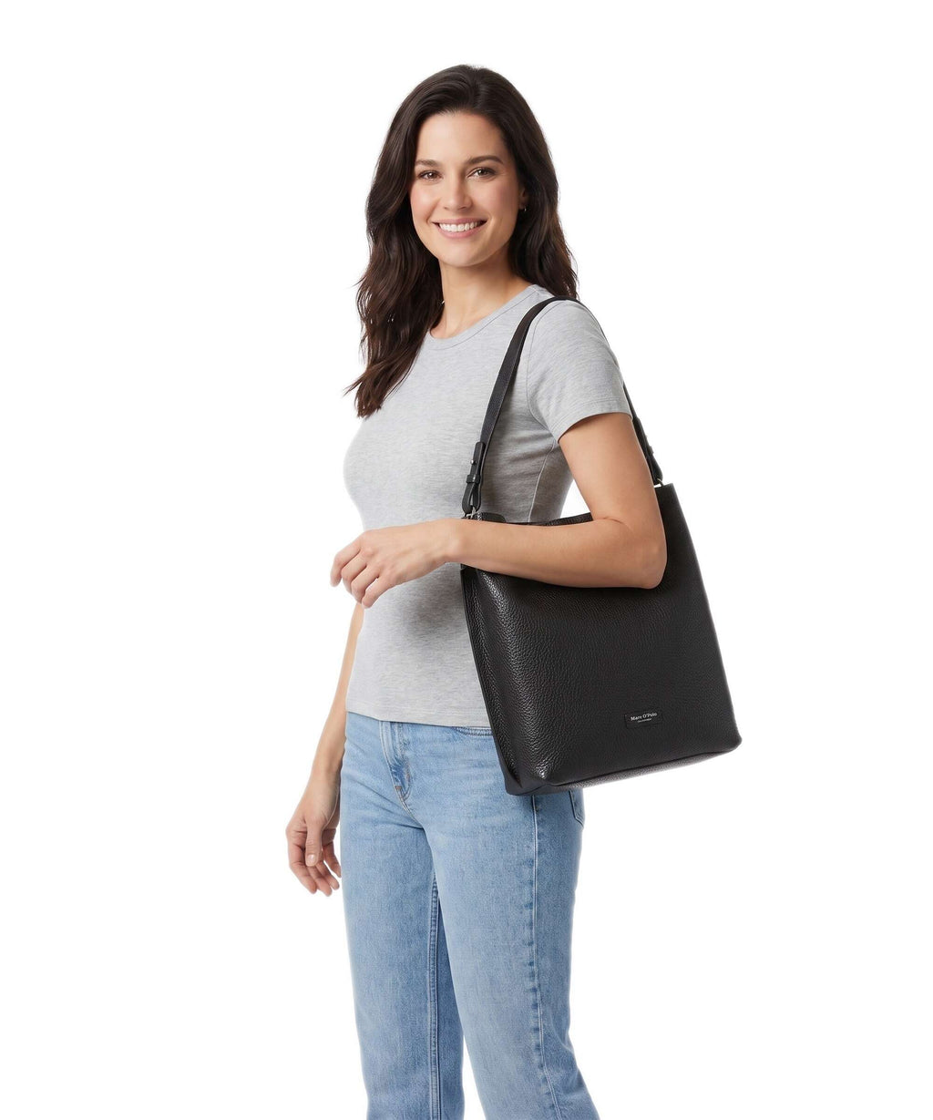 Marc O'Polo Brinja M Hobo bag dark walnut