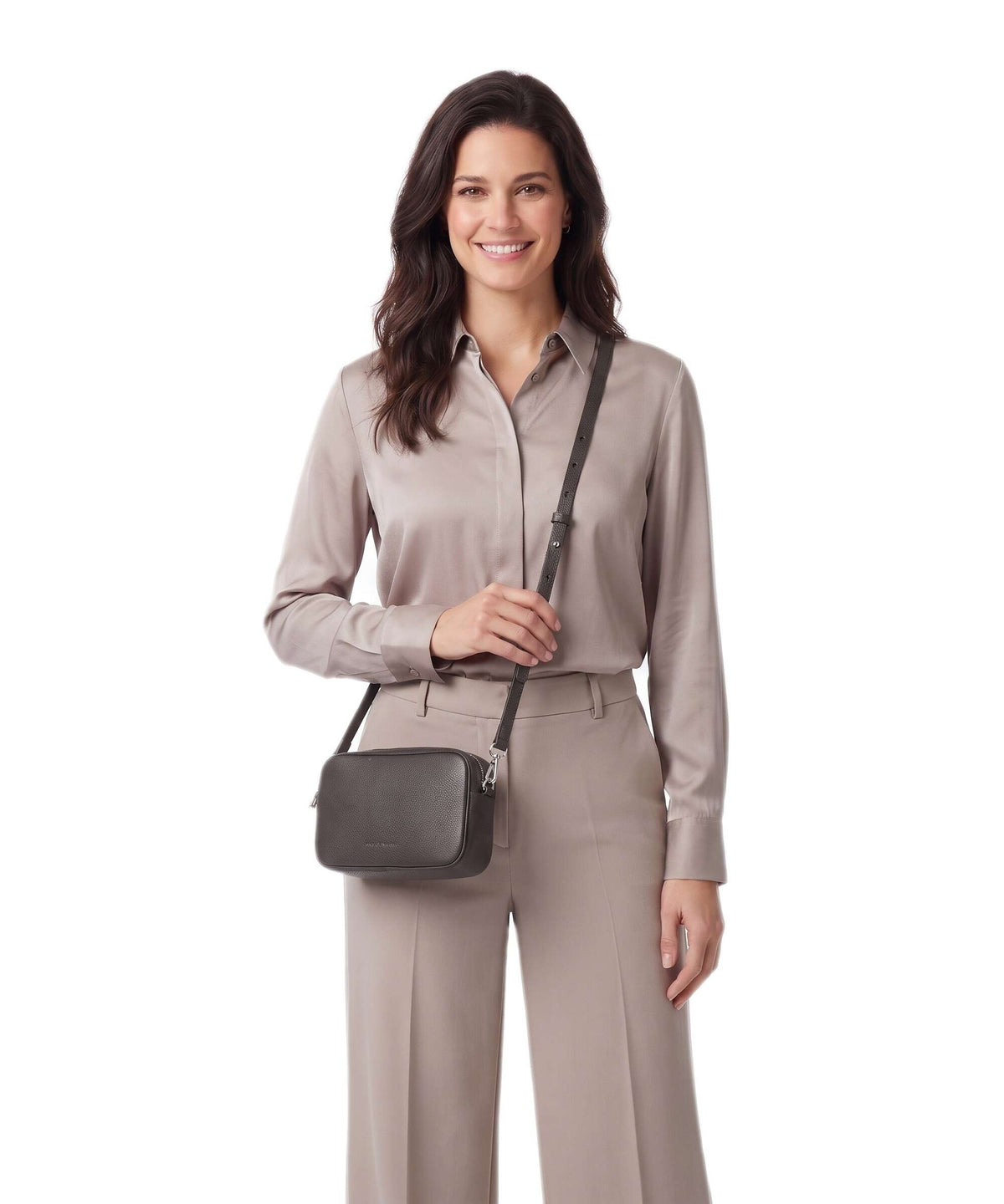 Marc O'Polo Liana Crossbody bag dark walnut
