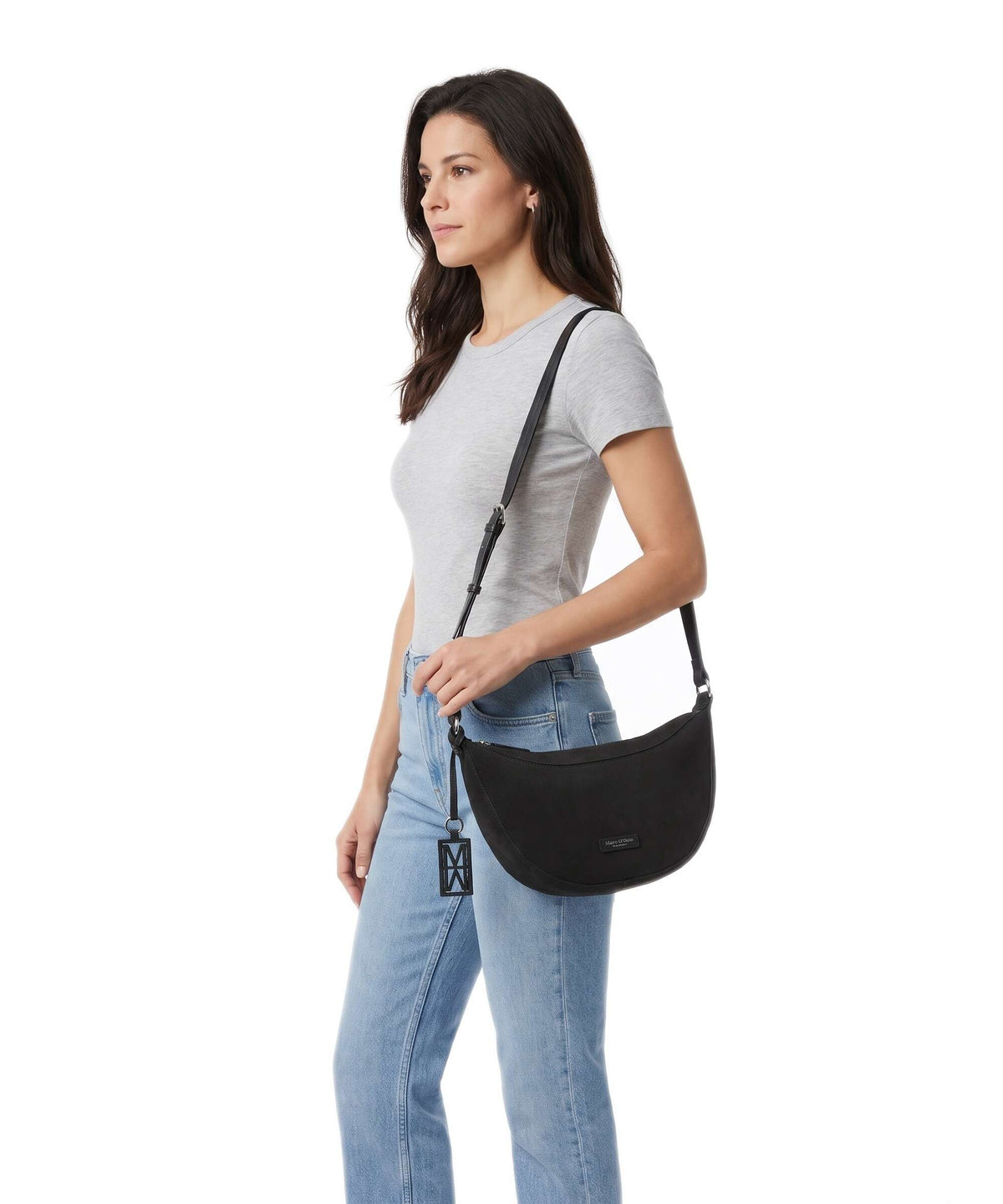 Marc O'Polo Bellina M Crossbody bag burnt coffee