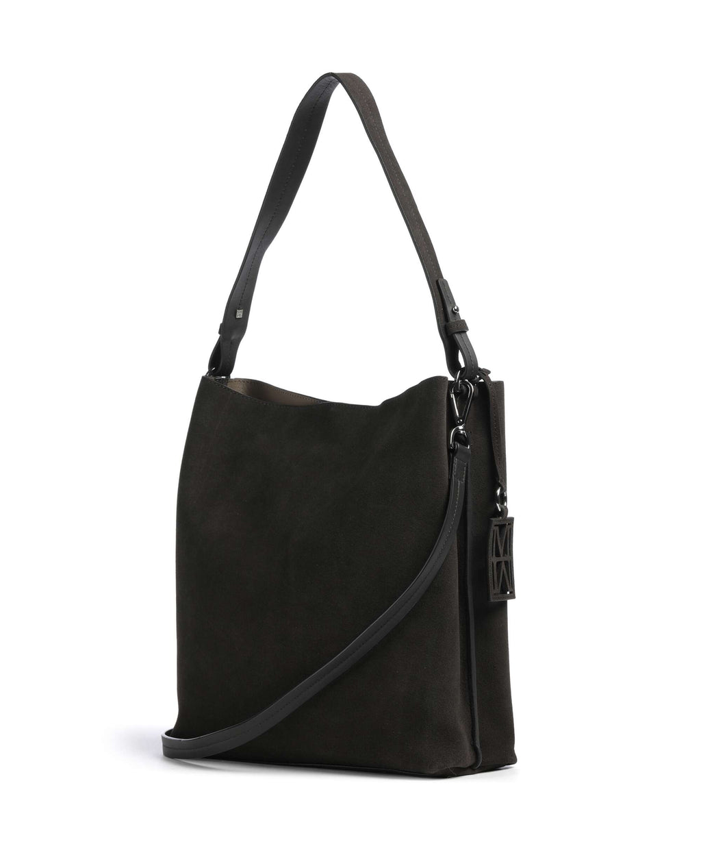 Marc O'Polo Brinja M Hobo bag burnt coffee