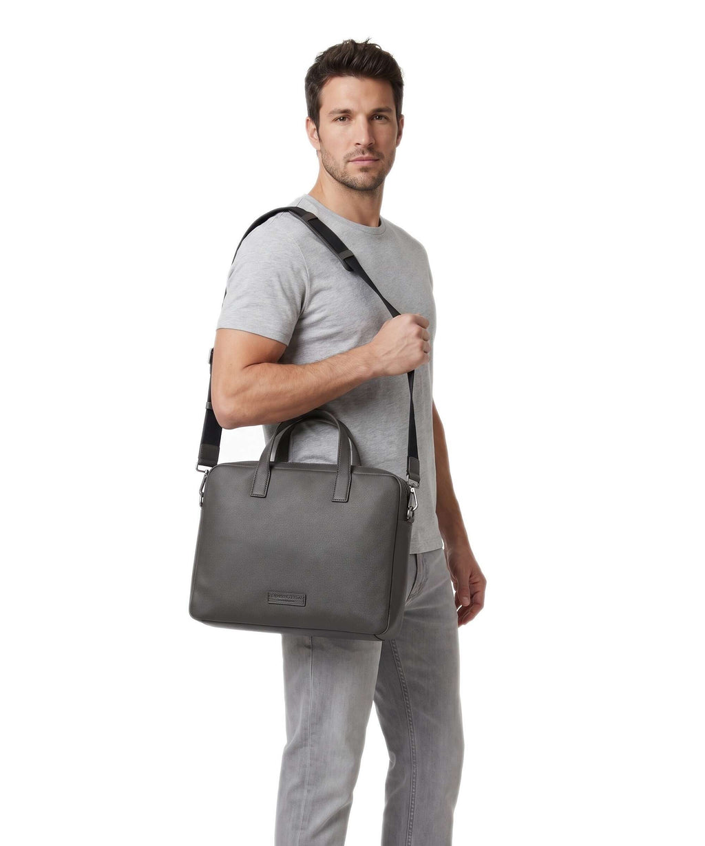 Marc O'Polo Florian M Briefcase dark nickle