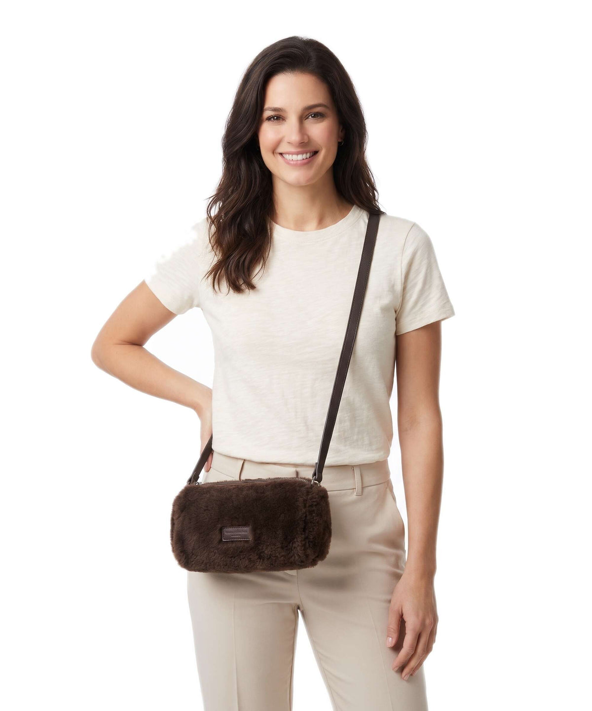 Marc O'Polo Camilla 2 in 1 Crossbody bag burnt coffee