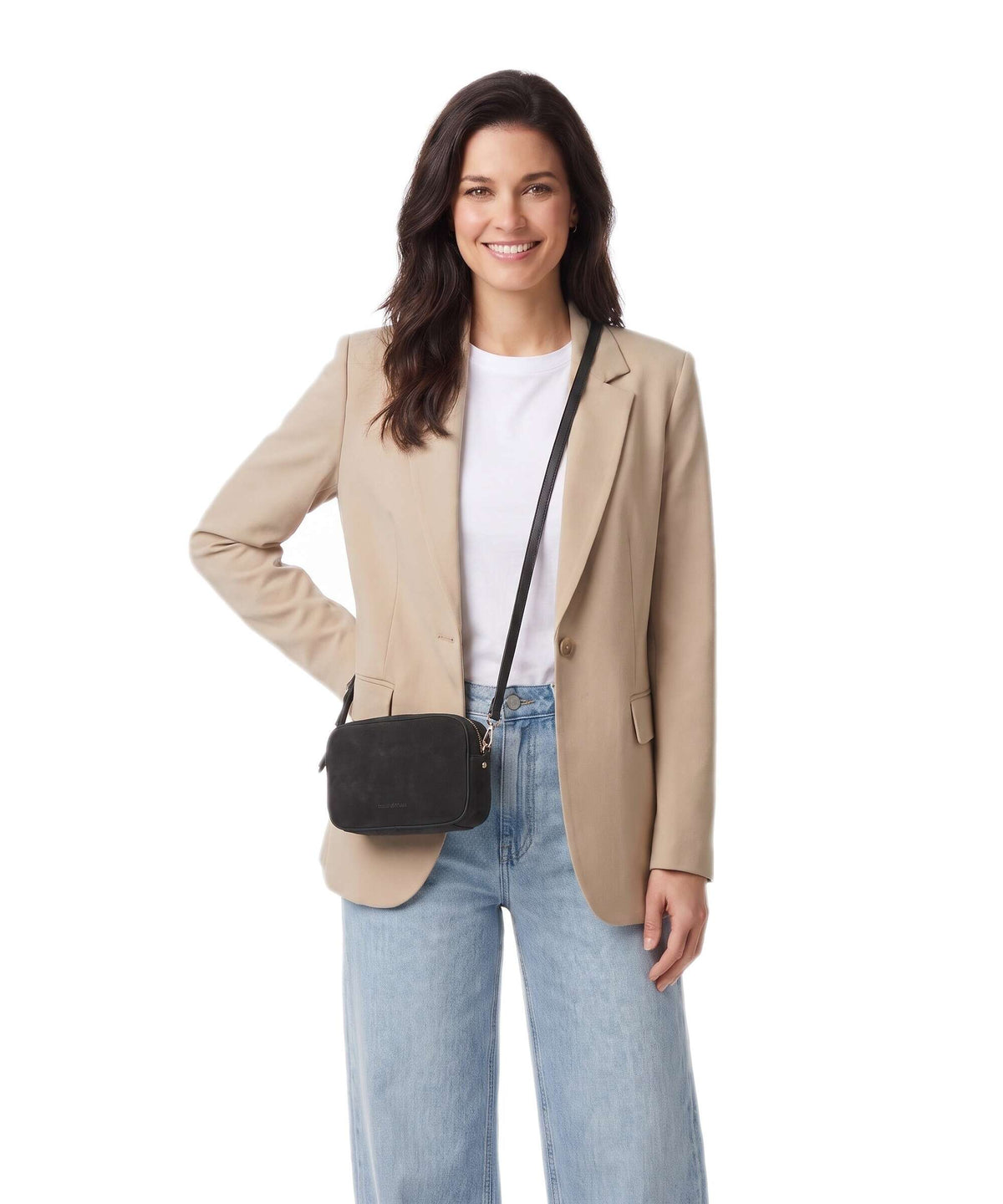 Marc O'Polo Liana 2 in 1 Crossbody bag burnt coffee