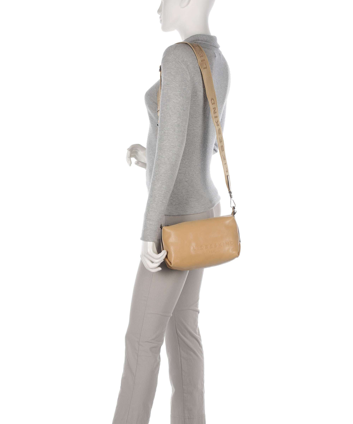 Liebeskind Elvira Lamb SF Verna S Crossbody bag beige