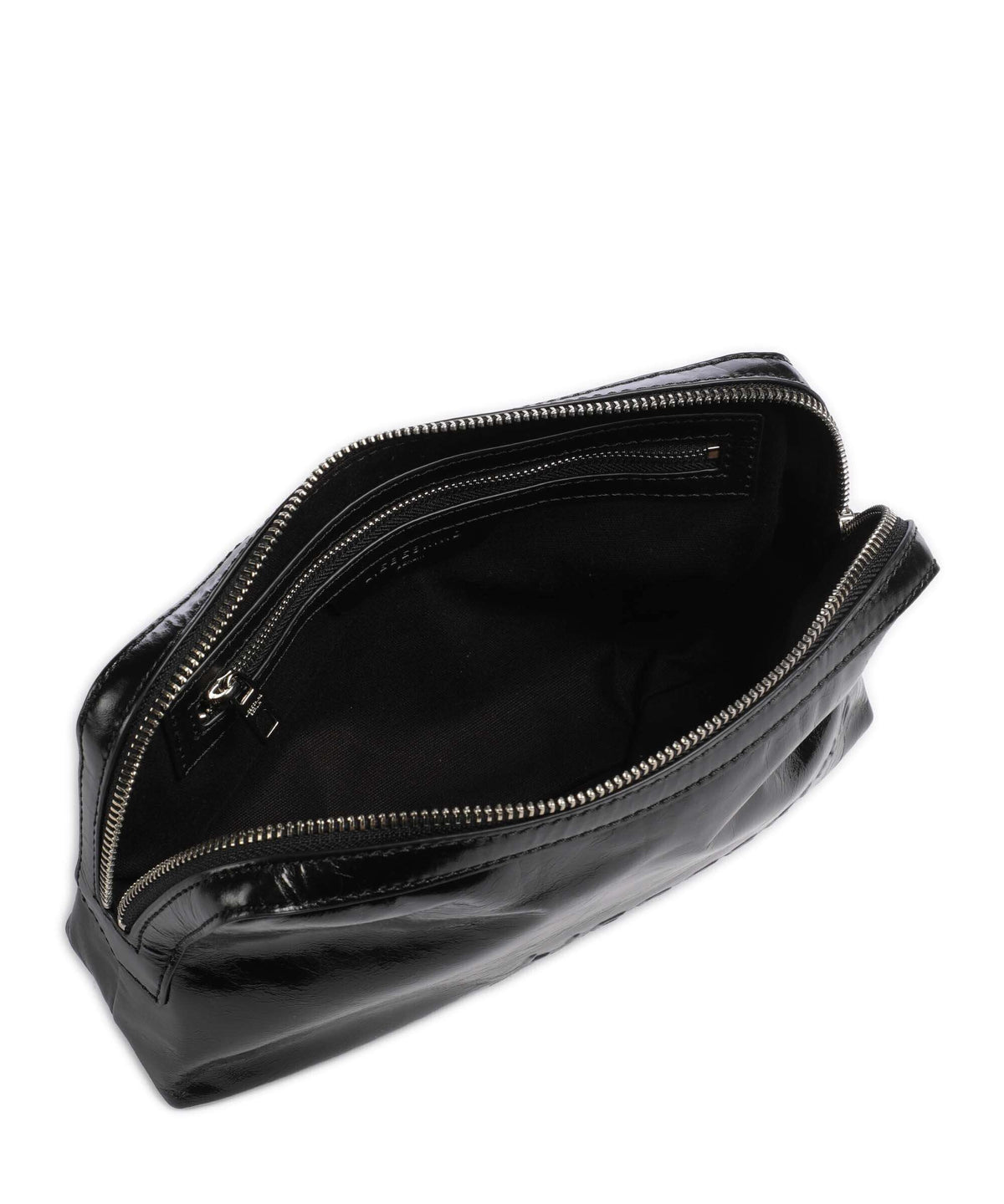 Liebeskind Elvira Paper Touch Crinkle Belt bag black