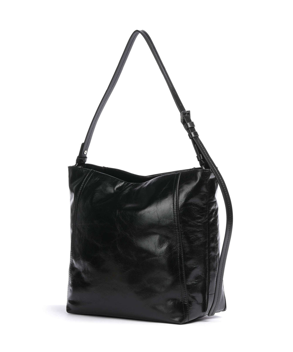 Liebeskind Chudy Suede L Hobo bag black