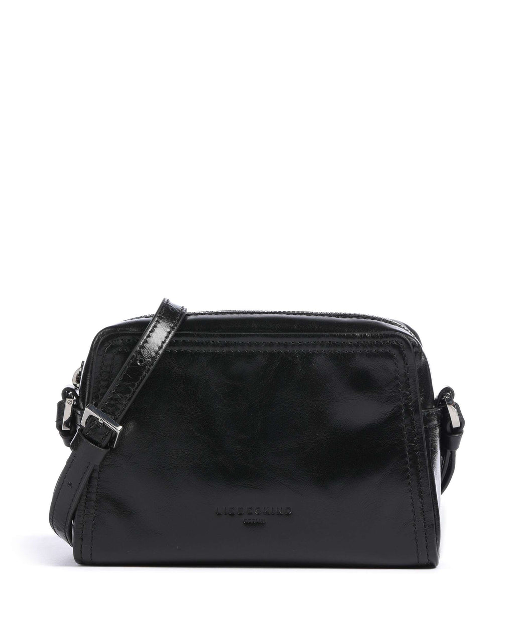 Liebeskind Chudy Paper Touch Crinkle S Crossbody bag black