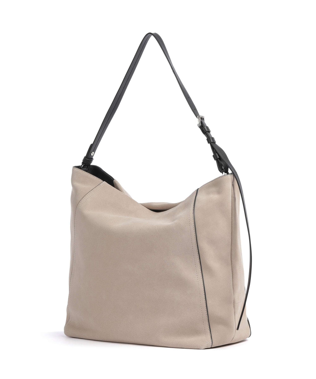 Liebeskind Chudy Suede L Hobo bag stone