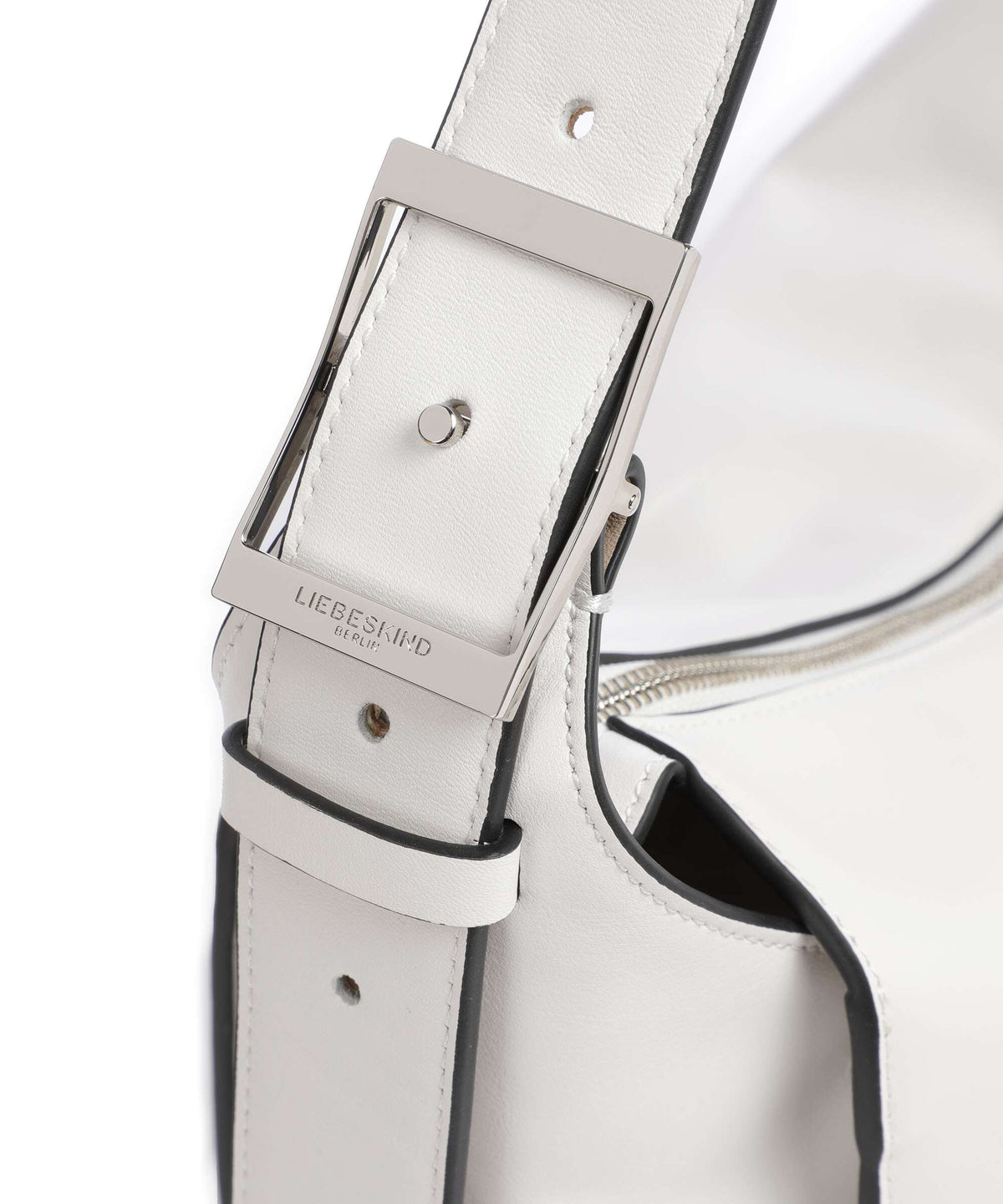 Liebeskind Lou Calf Optic M Hobo bag arctic