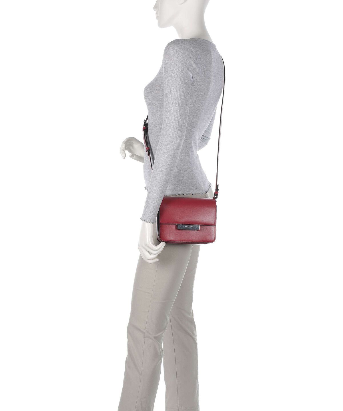 Liebeskind Alex Biker S Crossbody bag berry