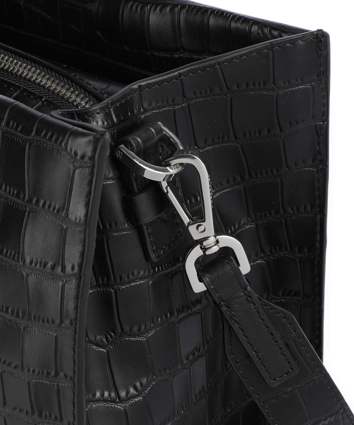 Liebeskind Lou 2 New Croco L Handbag black