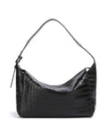 Liebeskind Lou 2 New Croco M Hobo bag black