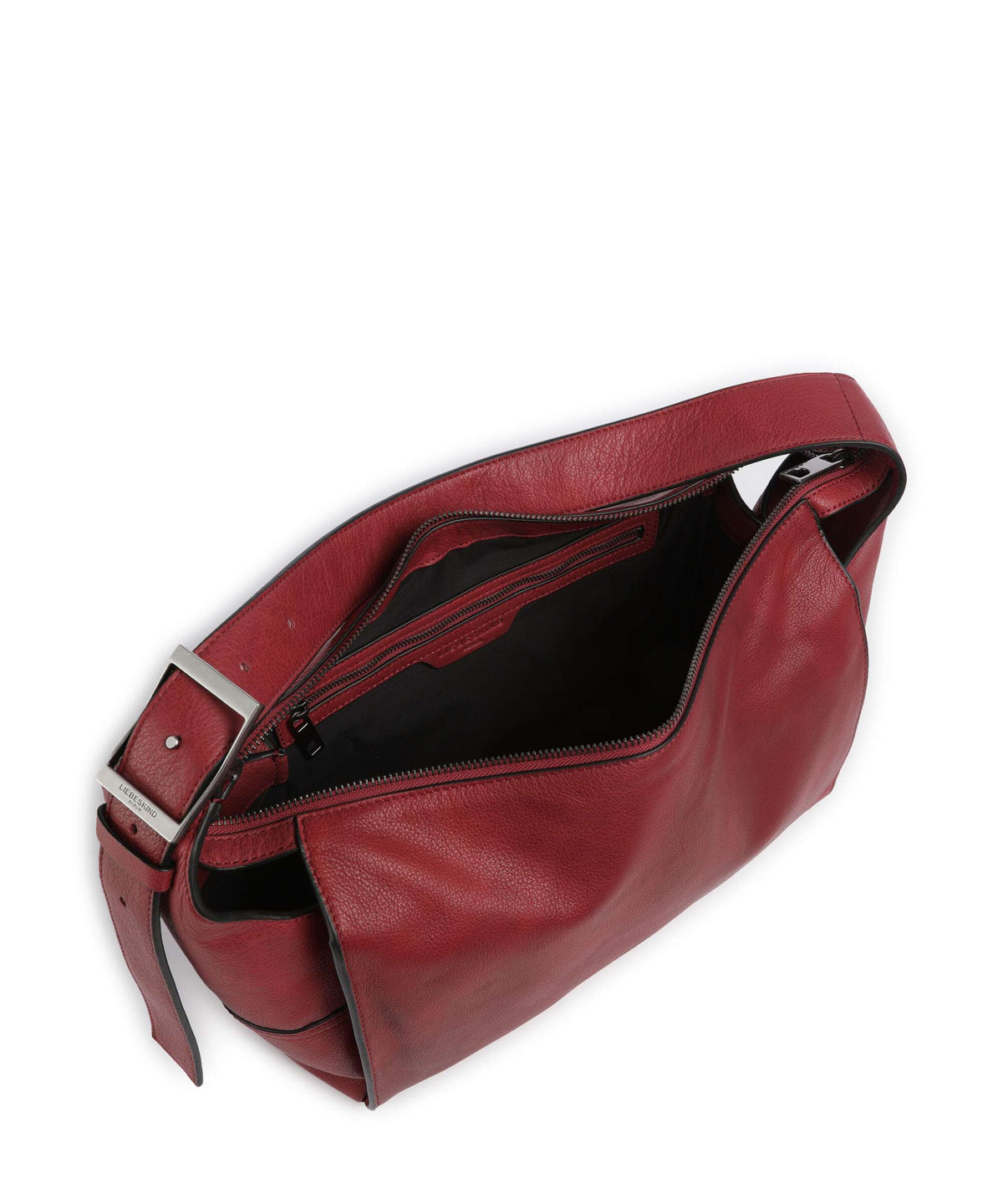 Liebeskind Lou 2 3D Leather M Hobo bag berry