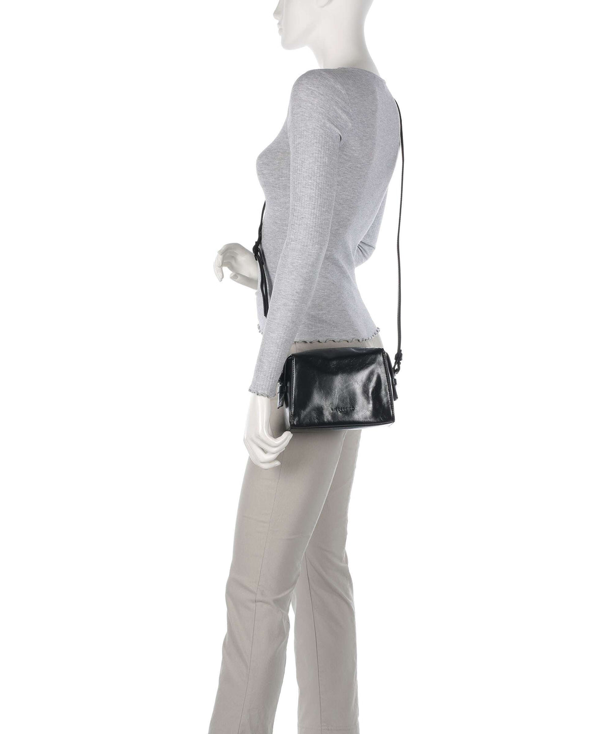 Liebeskind Lou 2 Paper Touch S Crossbody bag black