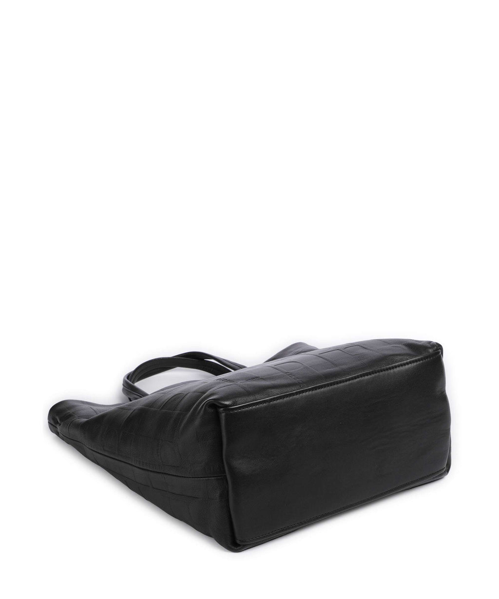 Liebeskind Hera Monogram Sheep Natural L Handbag black