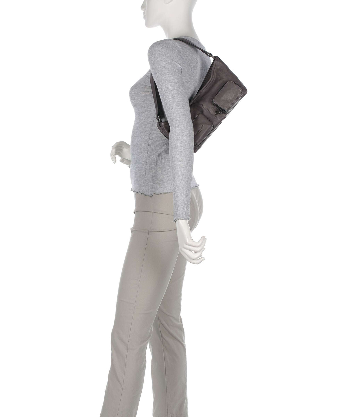 Liebeskind LK 204 3D Leather S Shoulder bag iron