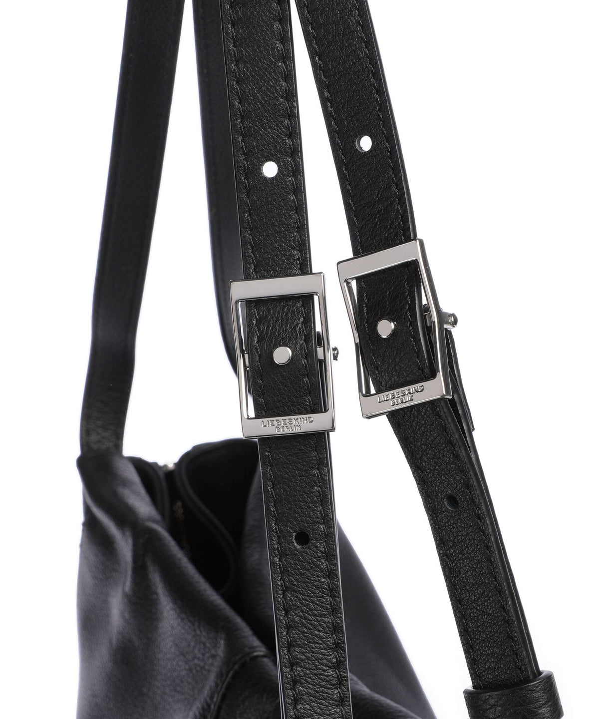 Liebeskind Lou 2 3D Leather M Tote bag black