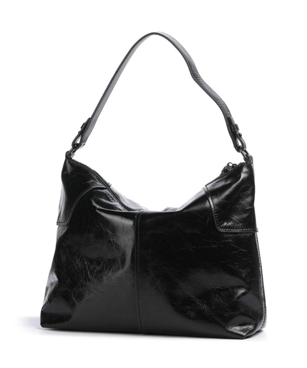 Liebeskind Mila Lack Distressed M Hobo bag black