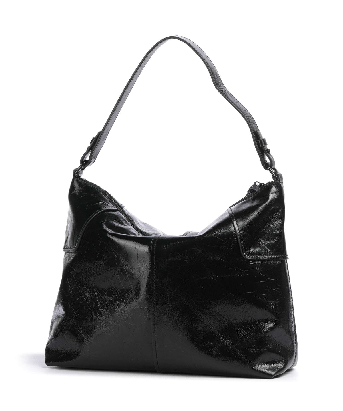 Liebeskind Mila Lack Distressed M Hobo bag black