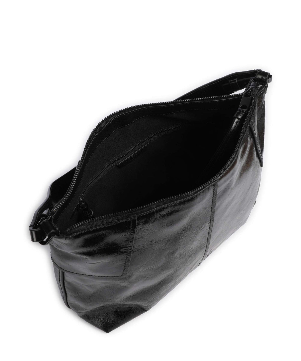Liebeskind Mila Lack Distressed M Hobo bag black