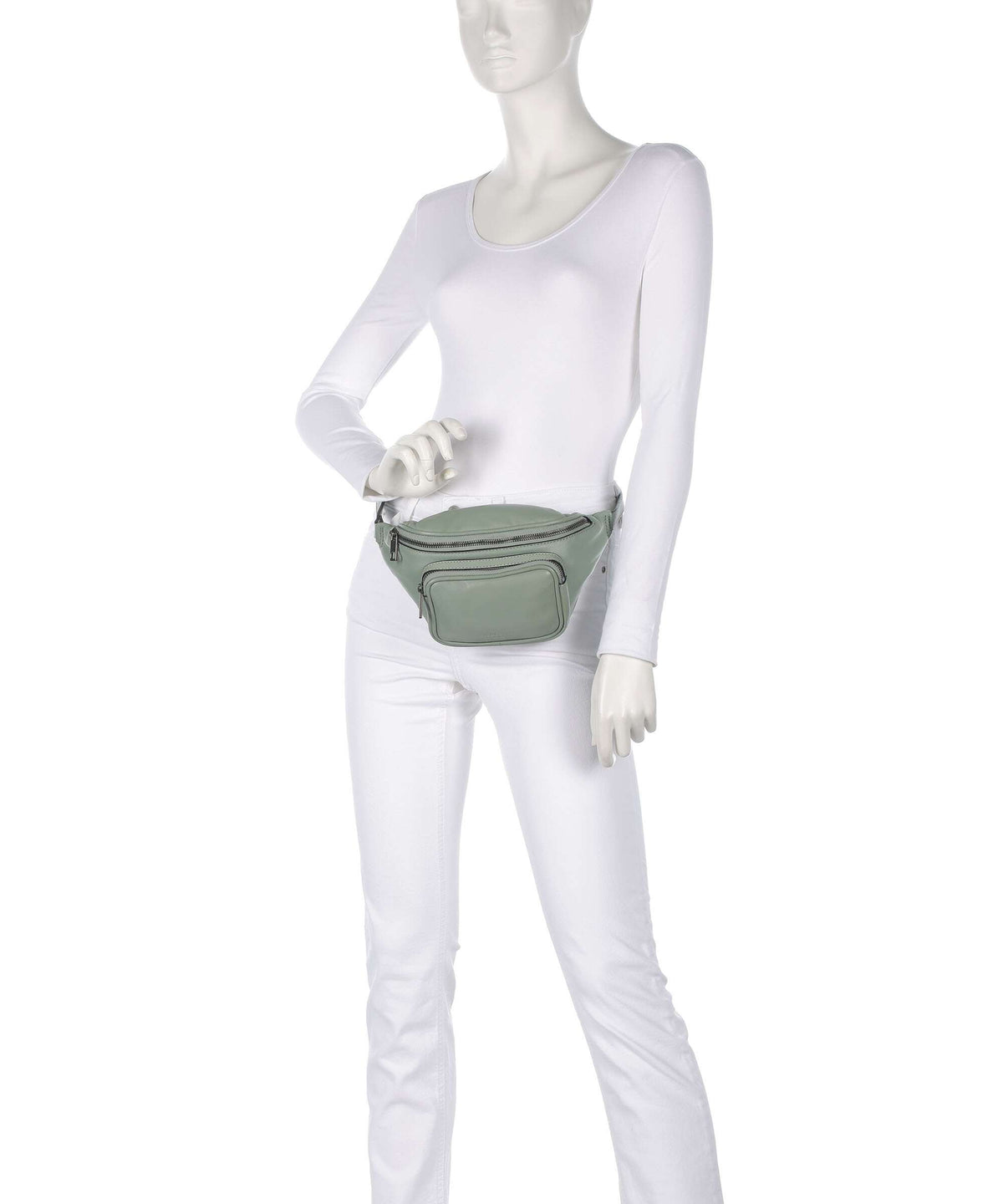 Liebeskind Lila Sheep Natural M Belt bag forest green