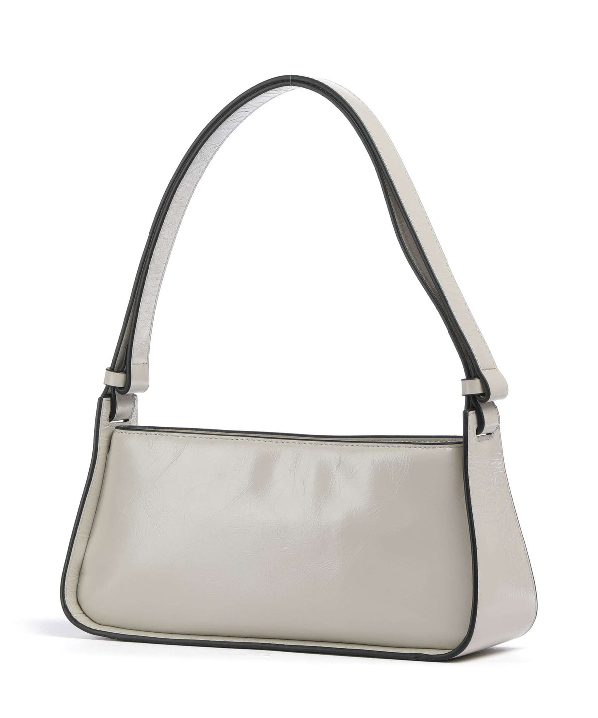 Liebeskind Franzis Lack Distressed S Shoulder bag milk
