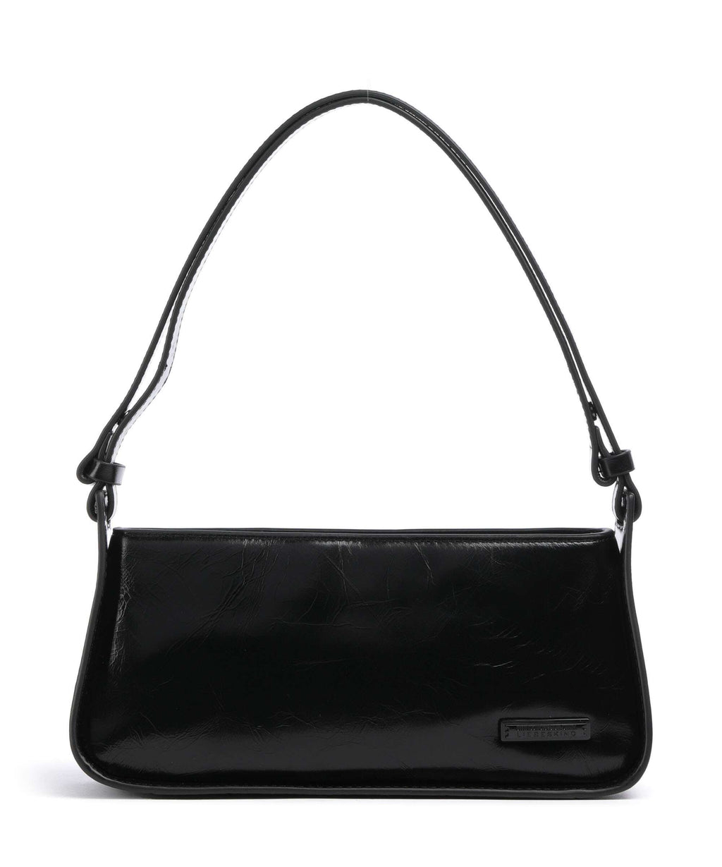 Liebeskind Franzis Lack Distressed S Shoulder bag black