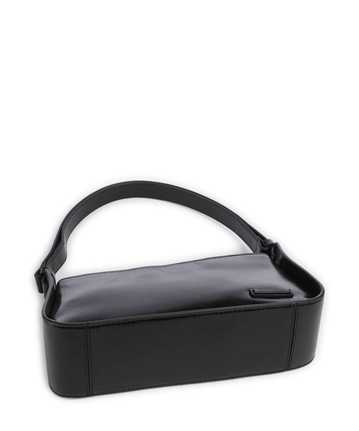 Liebeskind Franzis Lack Distressed S Shoulder bag black
