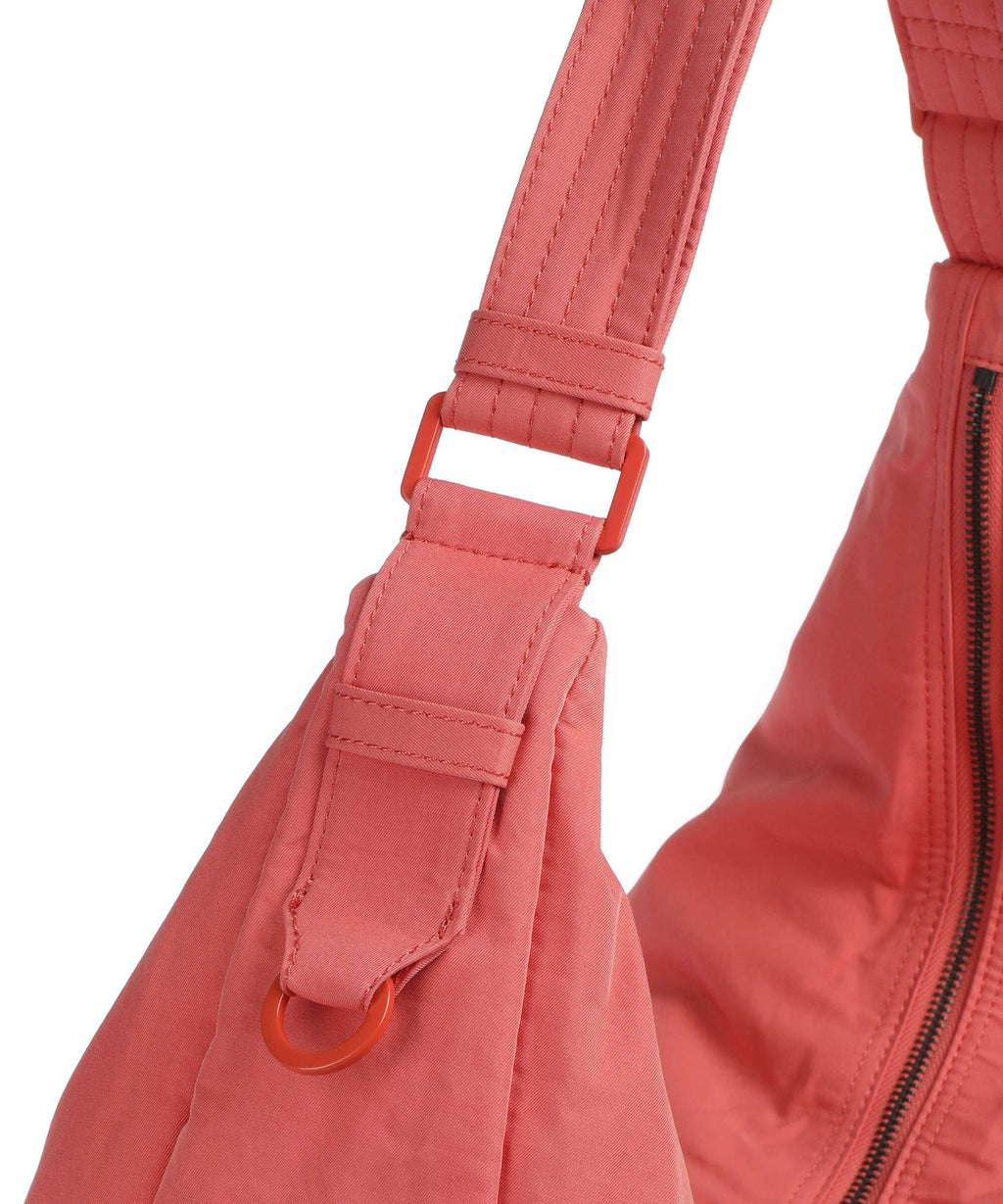 Liebeskind Moon Nylon L Hobo bag coral