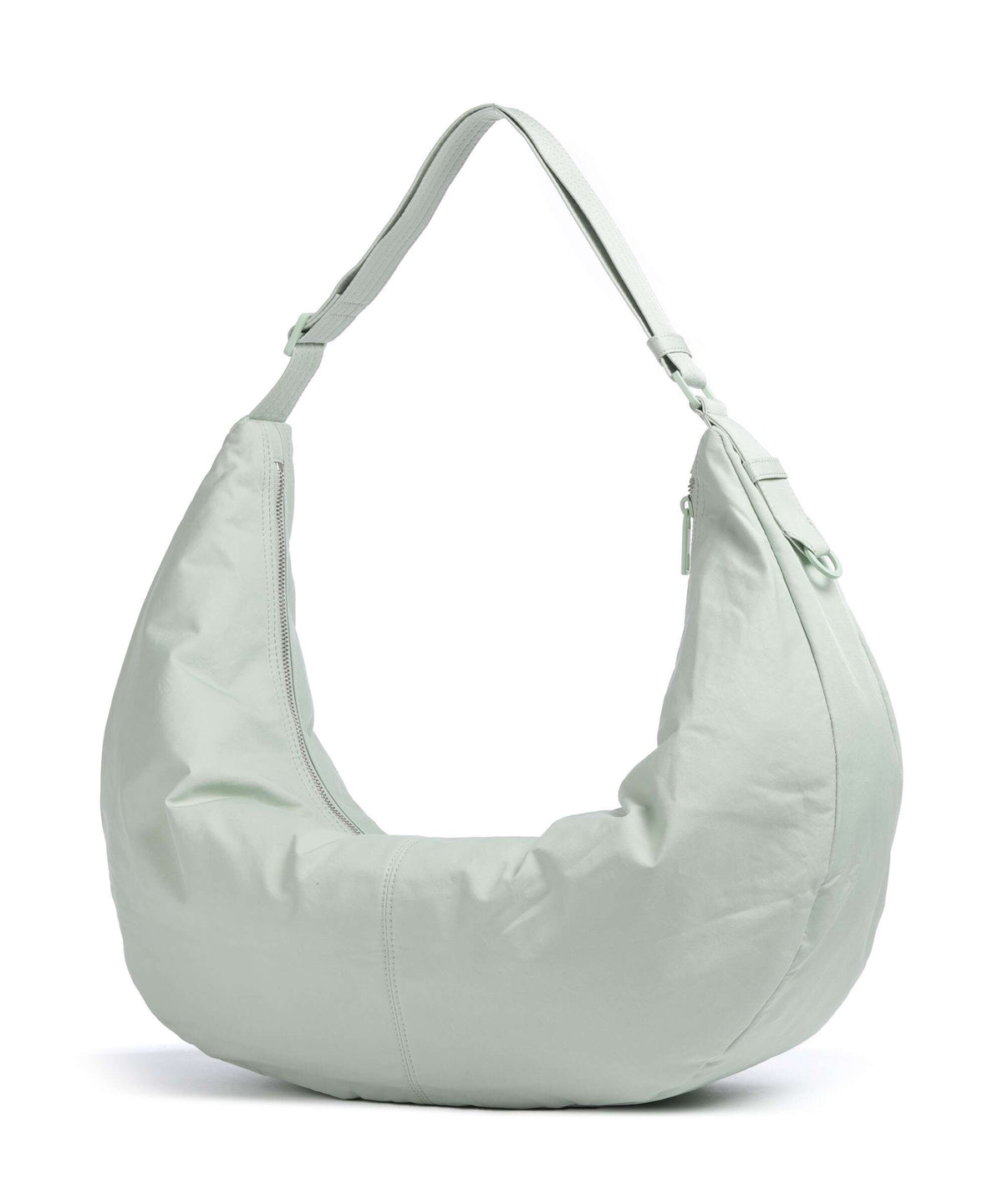 Liebeskind Moon Nylon L Hobo bag sage