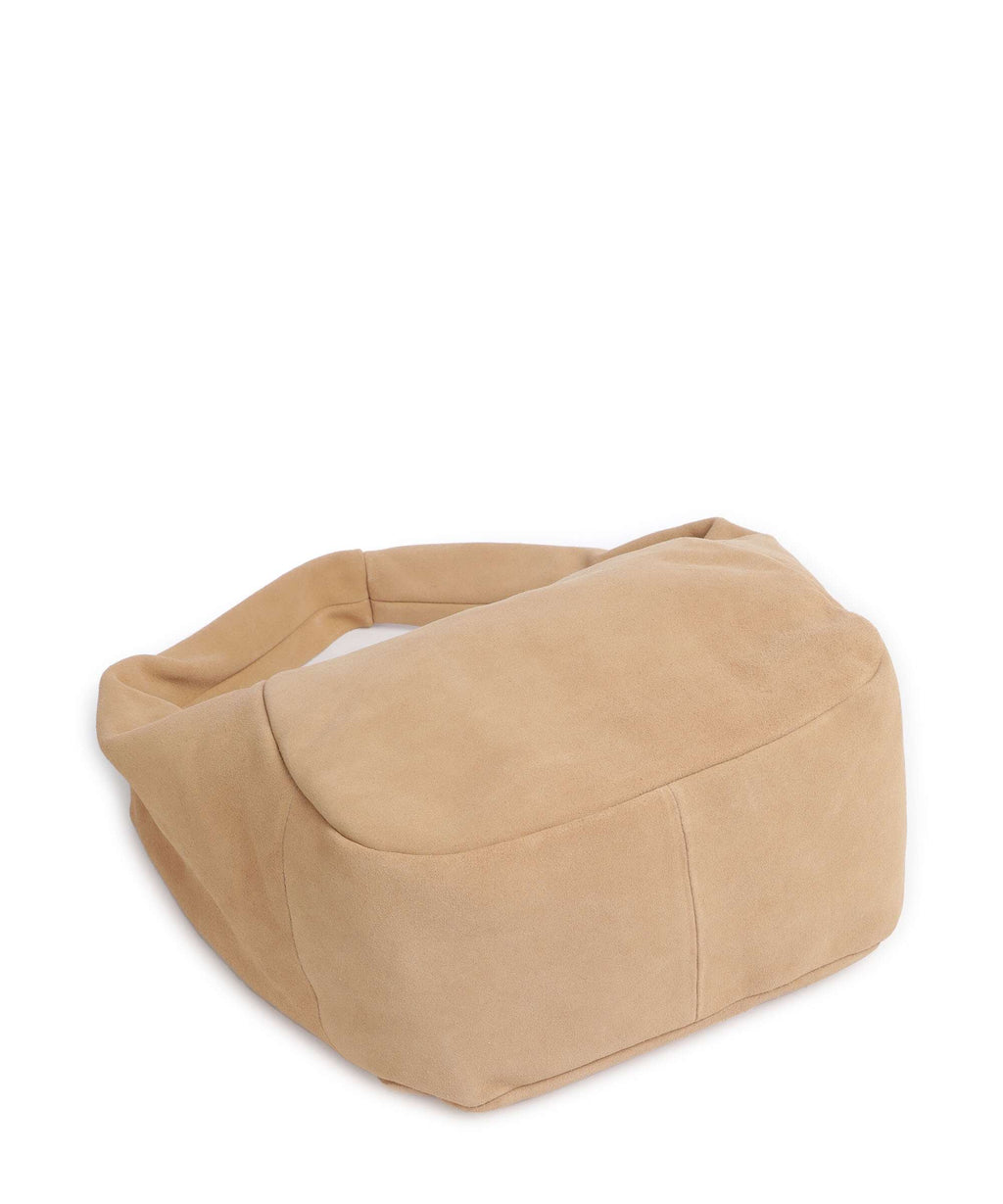 Liebeskind Farrah Suede M Hobo bag beige