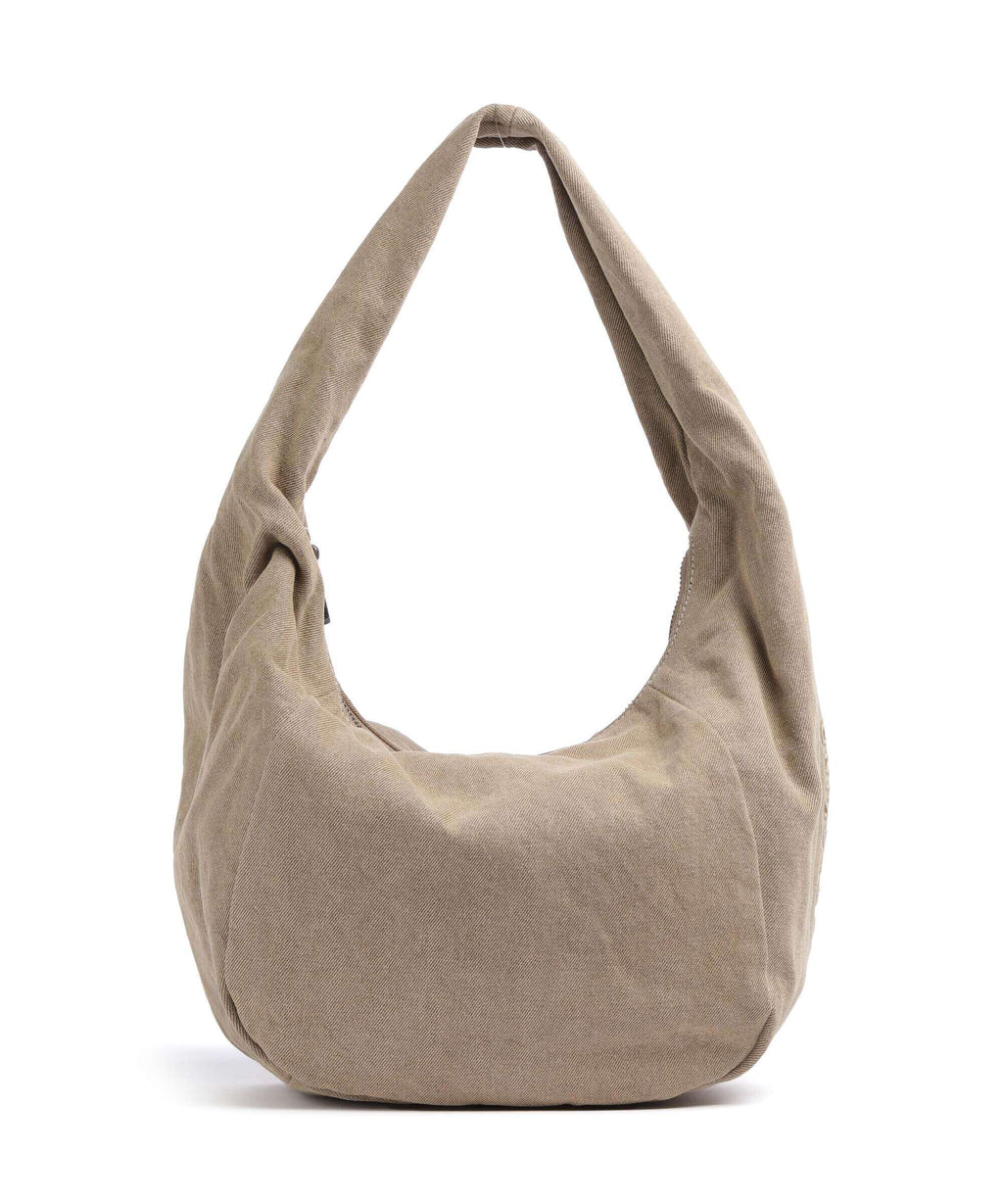 Liebeskind Farrah Denim M Hobo bag beige