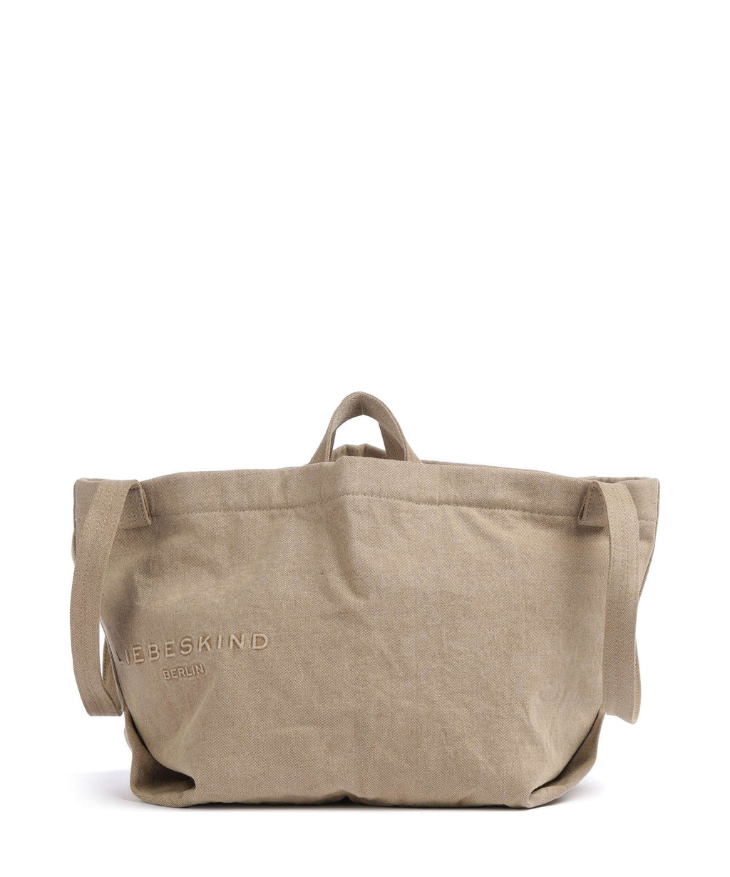 Liebeskind Elvira Denim M Tote bag beige