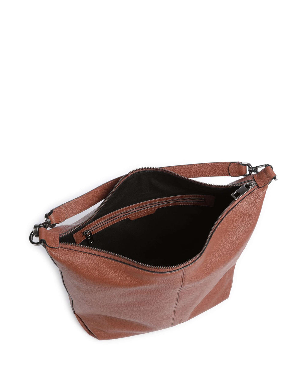 Liebeskind Paris Small Pebble M Hobo bag russet