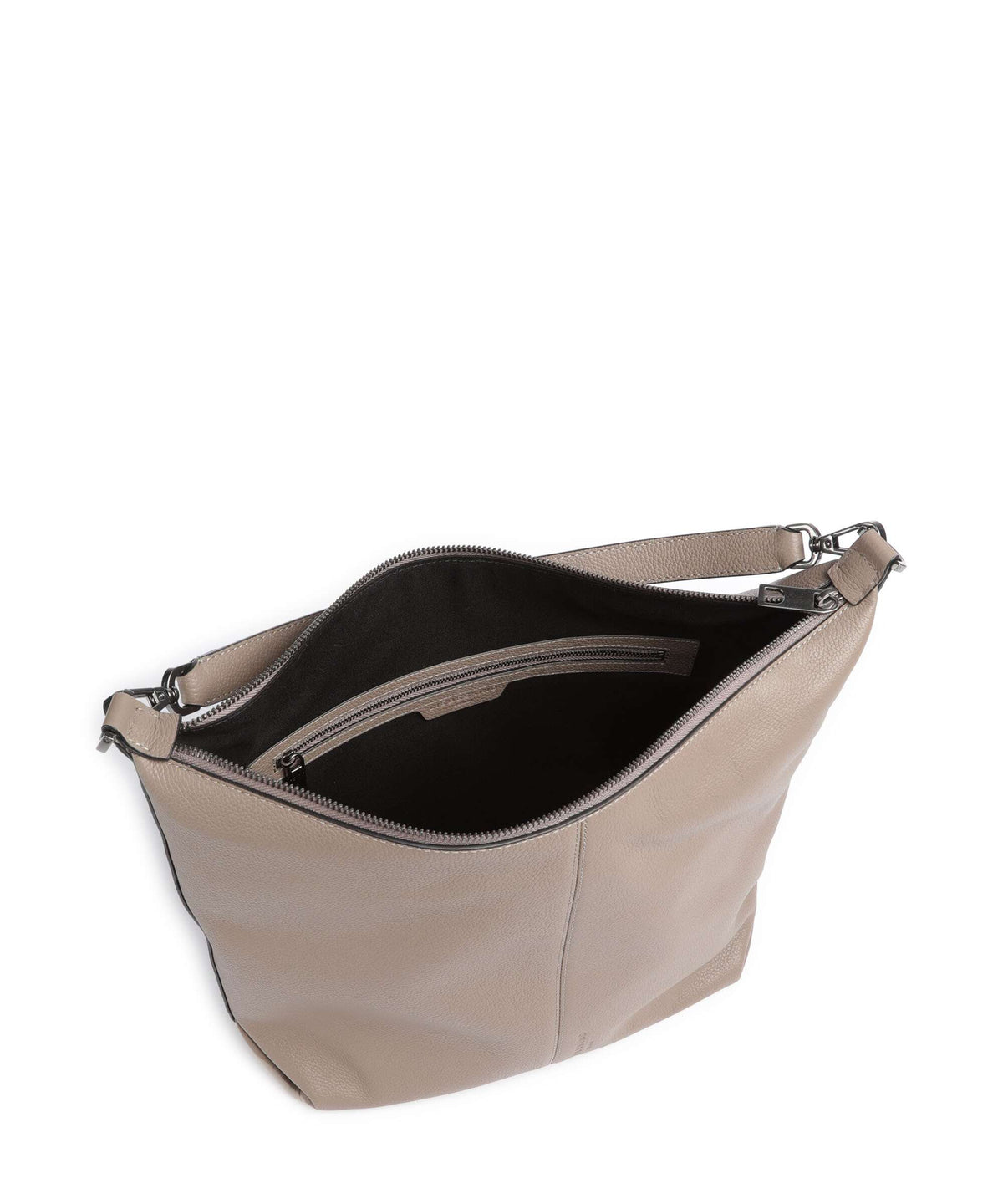 Liebeskind Paris Small Pebble M Hobo bag neutral gray