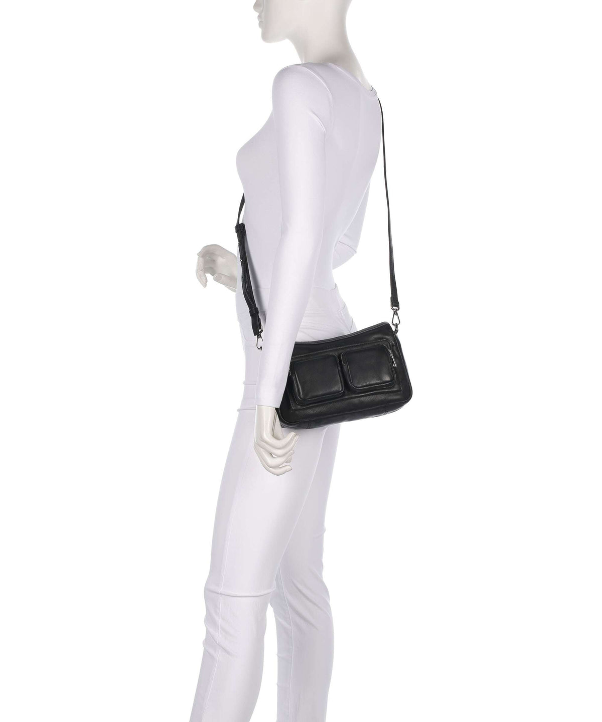 Liebeskind Maia Sheep Natural S Shoulder bag black