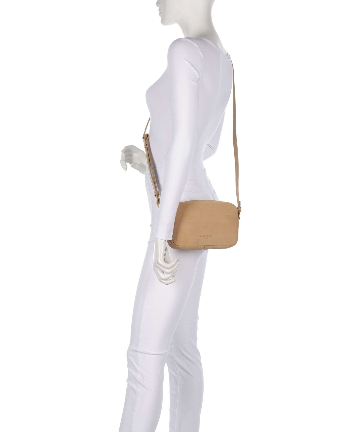 Liebeskind Farrah Suede S Crossbody bag beige