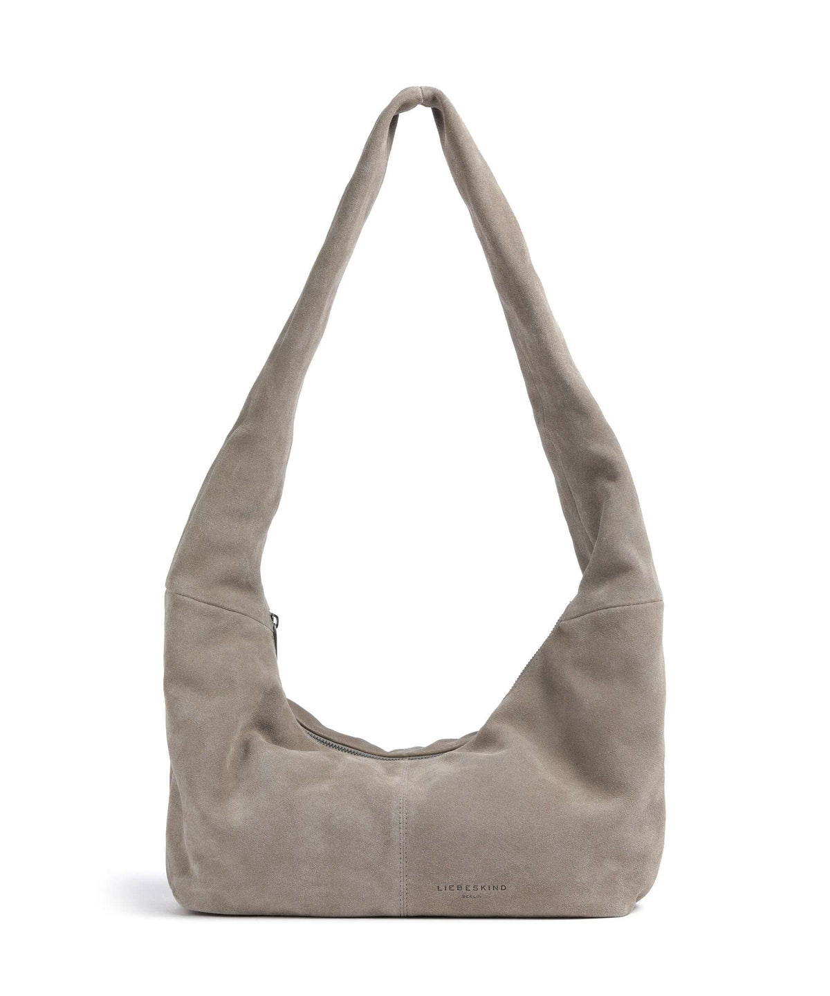 Liebeskind Bo Suede L Hobo bag neutral grey