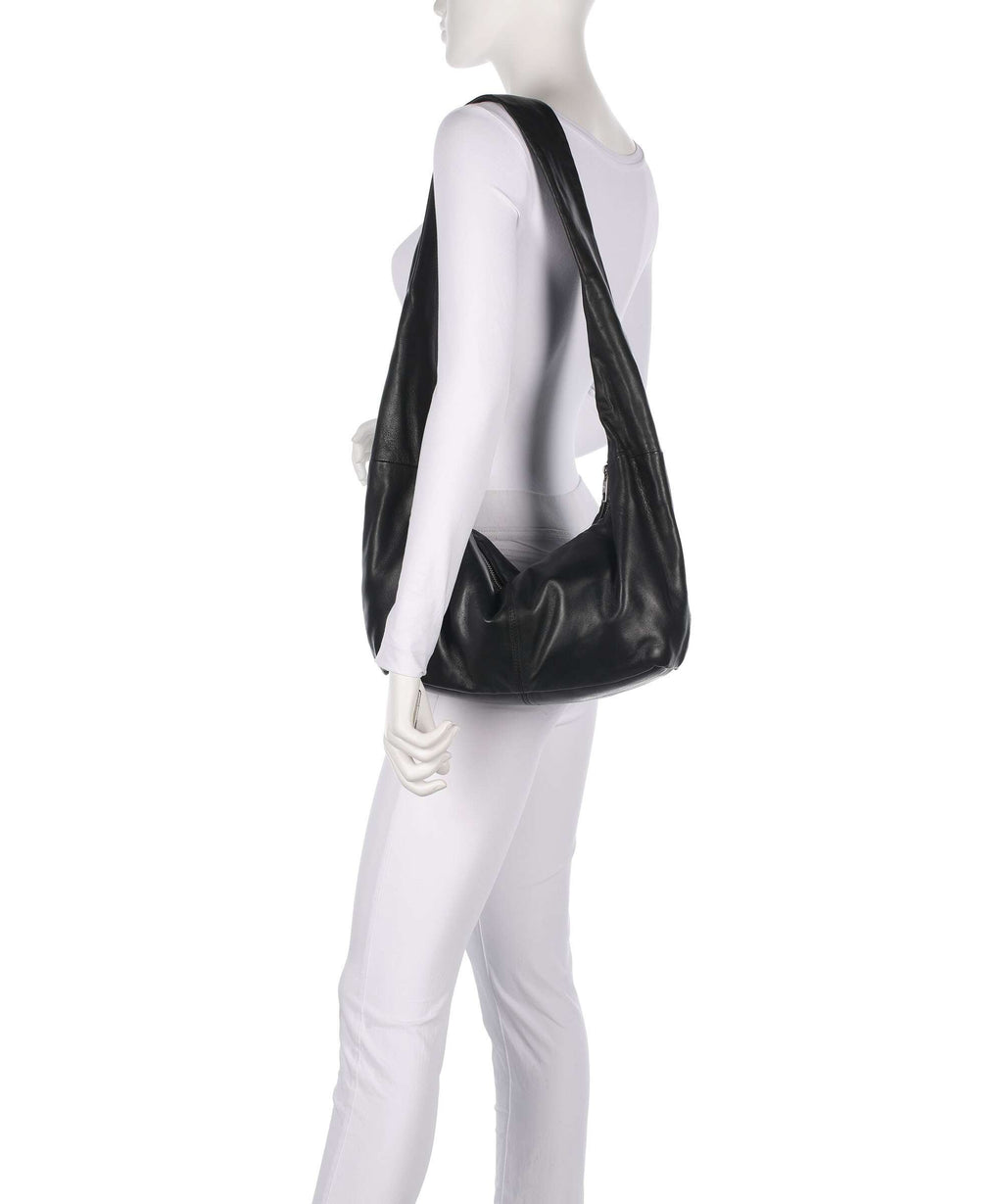 Liebeskind Bo Sheep Natural M Hobo bag black