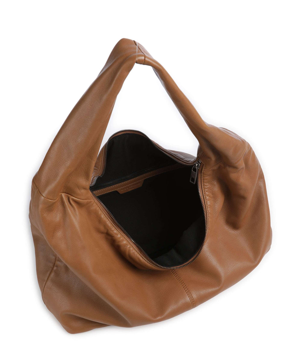 Liebeskind Bo Sheep Natural L Hobo bag sepia