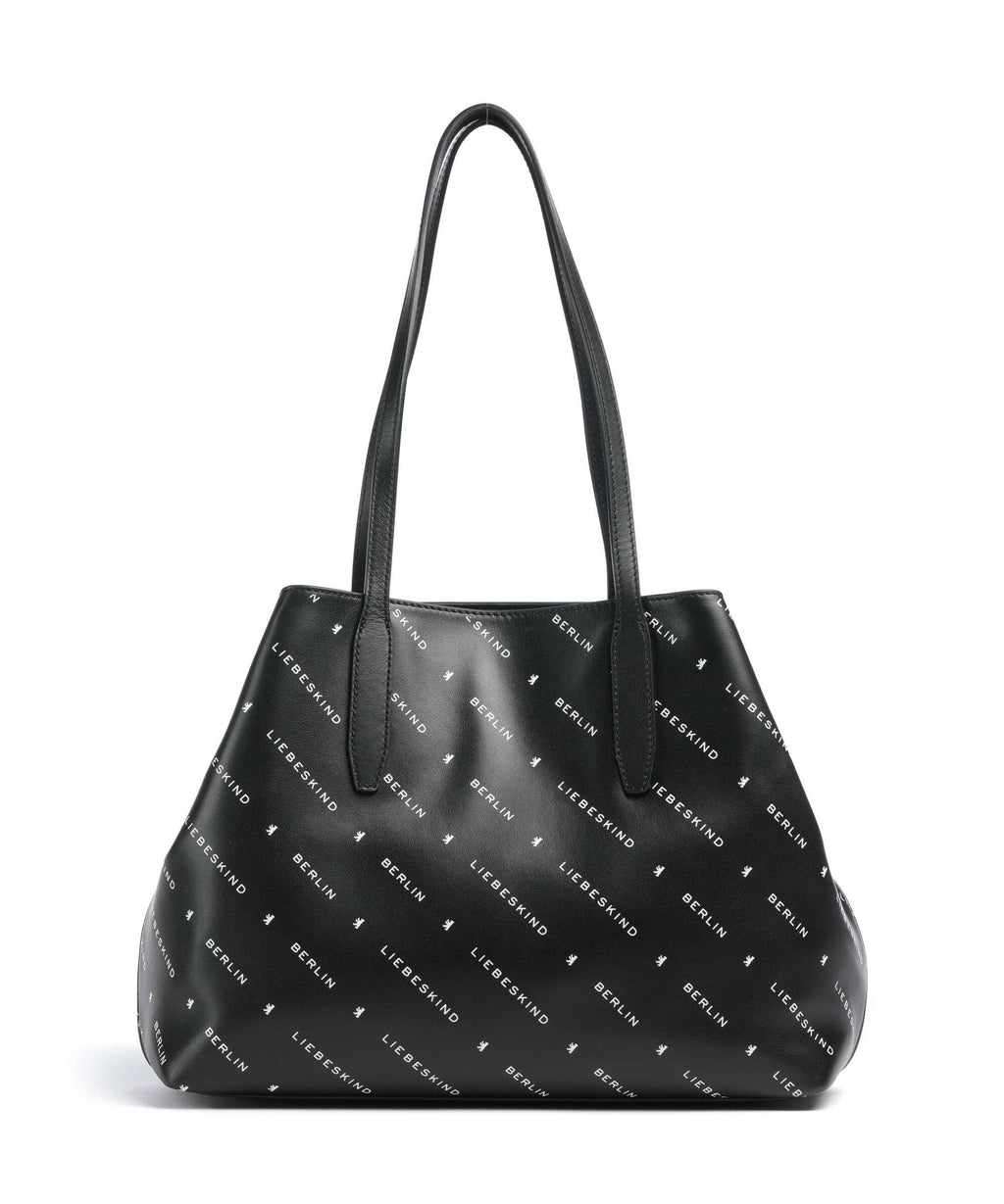 Liebeskind Monogram Soft Nappa M Tote bag black