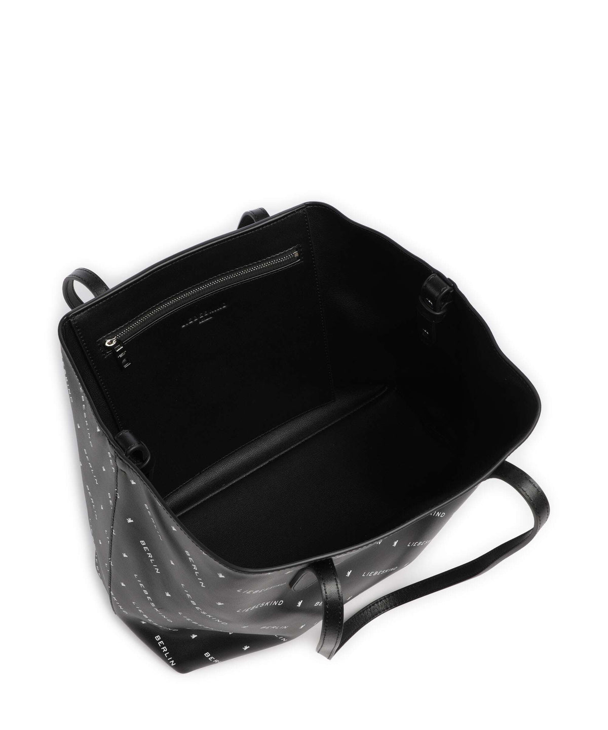 Liebeskind Monogram Soft Nappa M Tote bag black