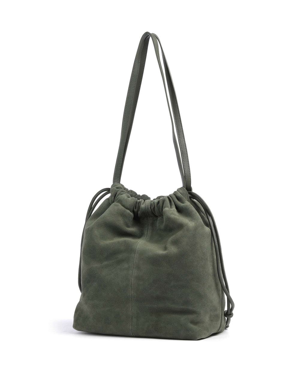 Liebeskind Lya Suede M Bucket bag forest