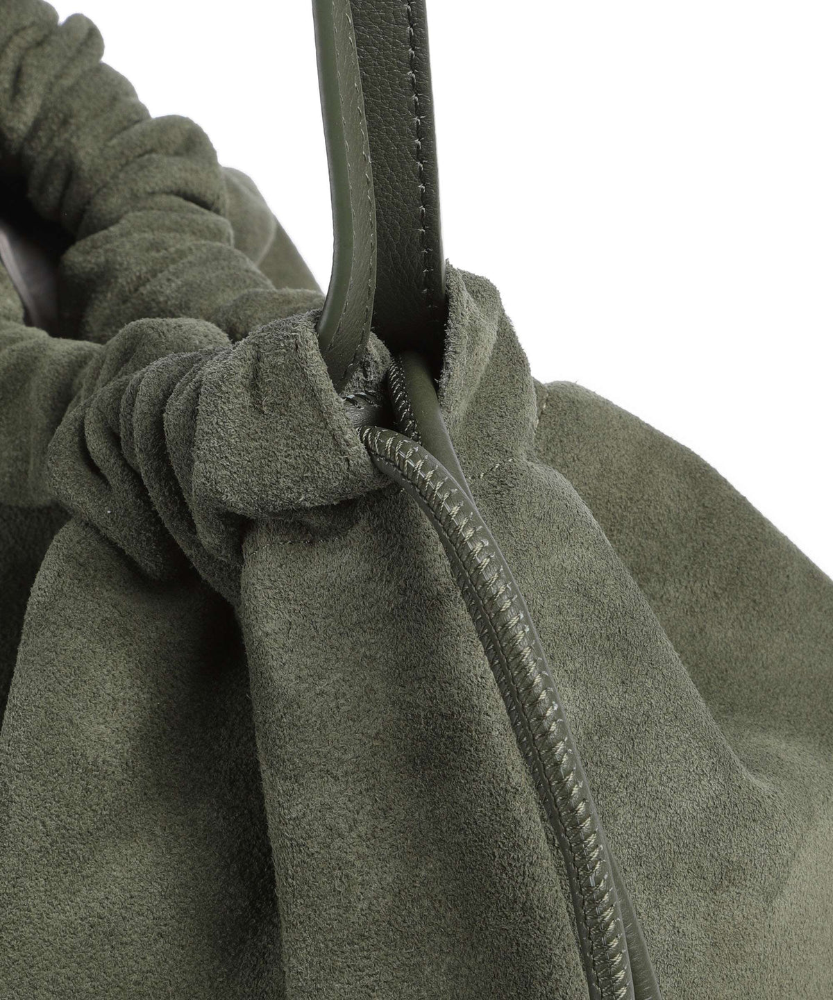 Liebeskind Lya Suede M Bucket bag forest