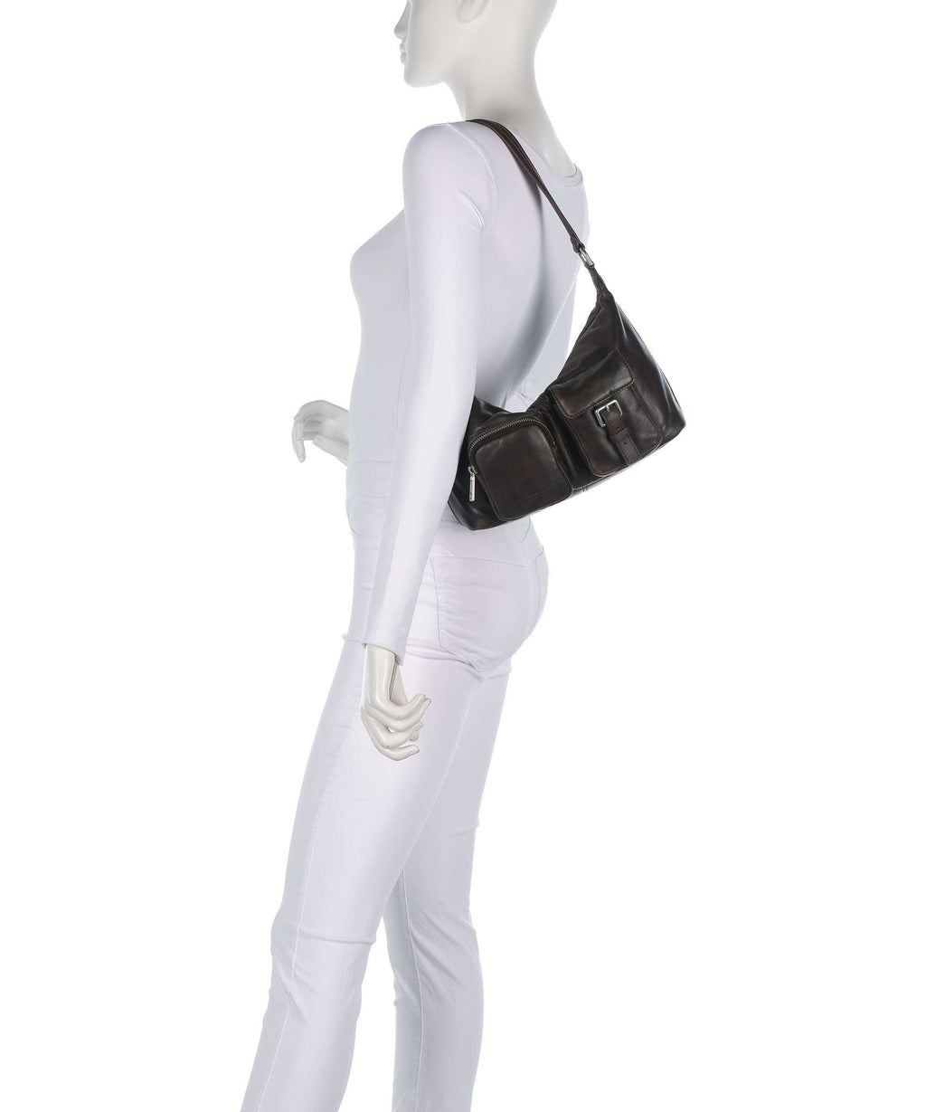 Liebeskind Andrea Lamb Snowcem S Shoulder bag roasted coconut