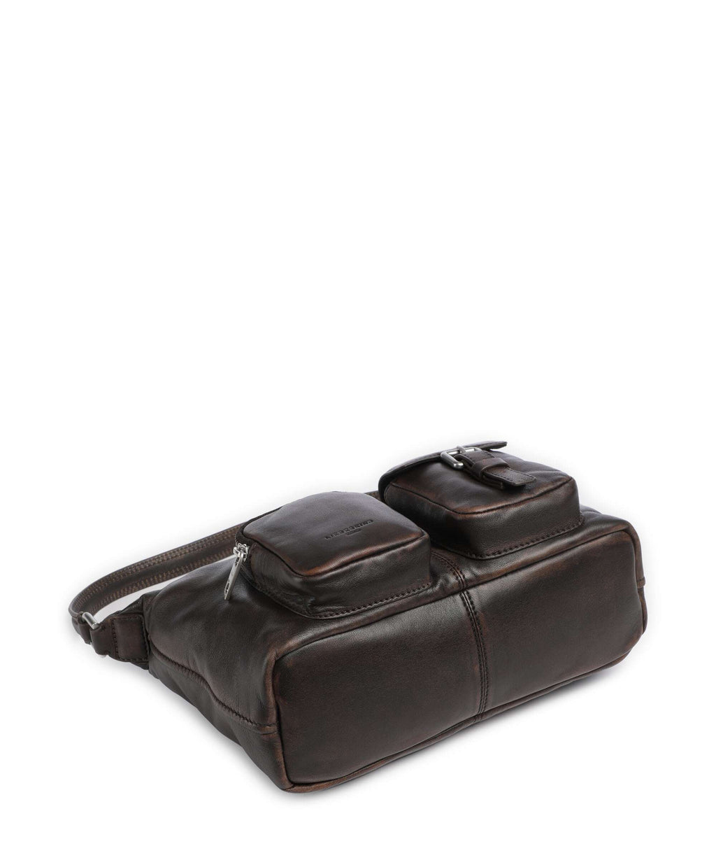 Liebeskind Andrea Lamb Snowcem S Shoulder bag roasted coconut