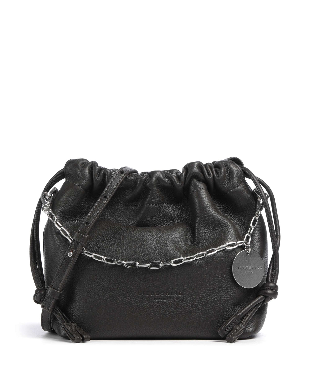 Liebeskind Lya II Small Pebble S Bucket bag deep soil