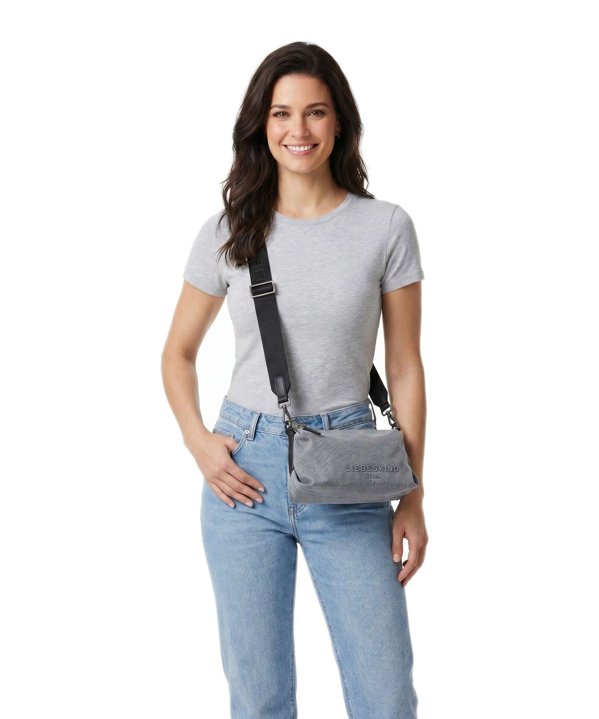 Liebeskind Elvira Denim S Crossbody bag blue denim